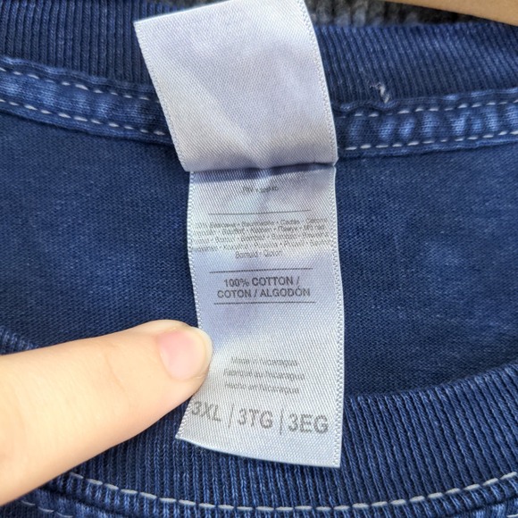 FedEx Racing Men's Pullover Long Sleeve Shirt Blue Size 3XL Graphic Logo - Picture 11 of 14